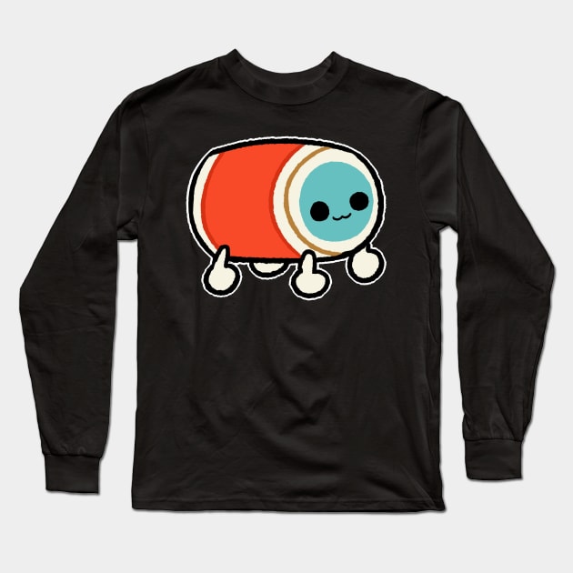 Katsu Chan Long Sleeve T-Shirt by nekomachines